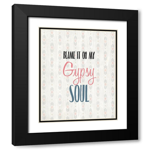 Wild Dream Free 5 Black Modern Wood Framed Art Print with Double Matting by Kimberly, Allen