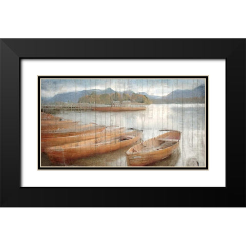 At Sunset Black Modern Wood Framed Art Print with Double Matting by Allen, Kimberly