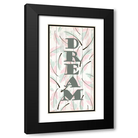 Feathered 3 Black Modern Wood Framed Art Print with Double Matting by Allen, Kimberly