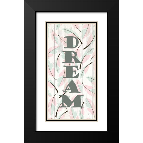 Feathered 3 Black Modern Wood Framed Art Print with Double Matting by Allen, Kimberly