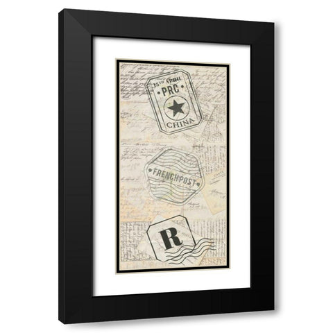My Travels 3 Black Modern Wood Framed Art Print with Double Matting by Allen, Kimberly