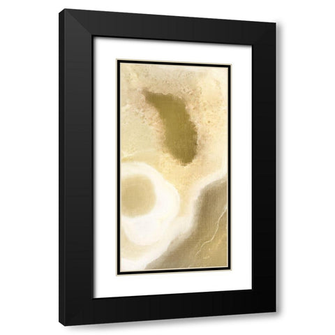 Golden Touch 2 Black Modern Wood Framed Art Print with Double Matting by Kimberly, Allen