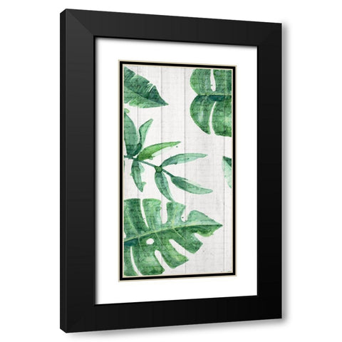 Tropics 1 Black Modern Wood Framed Art Print with Double Matting by Kimberly, Allen