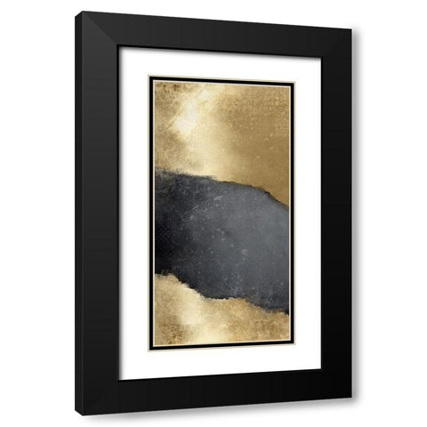 Golden Light of Day A Black Modern Wood Framed Art Print with Double Matting by Kimberly, Allen