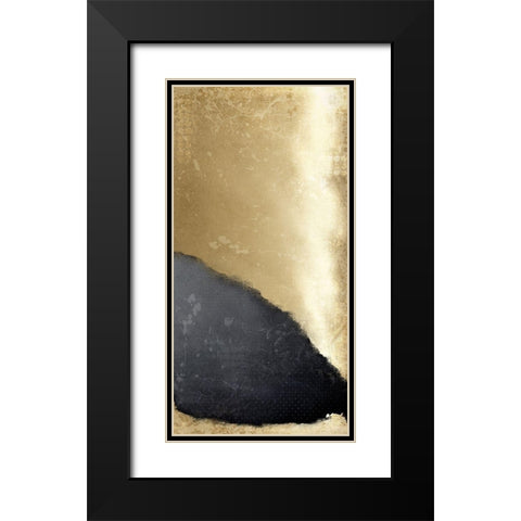 Golden Light of Day B Black Modern Wood Framed Art Print with Double Matting by Kimberly, Allen