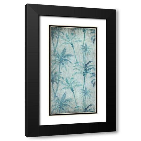 Tropical Breeze Black Modern Wood Framed Art Print with Double Matting by Kimberly, Allen