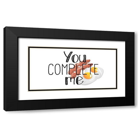 Good Morning 1 Black Modern Wood Framed Art Print with Double Matting by Kimberly, Allen