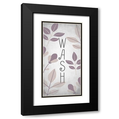 Relax 2 Black Modern Wood Framed Art Print with Double Matting by Kimberly, Allen