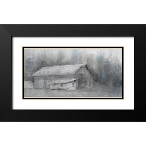 Old Country Black Modern Wood Framed Art Print with Double Matting by Allen, Kimberly