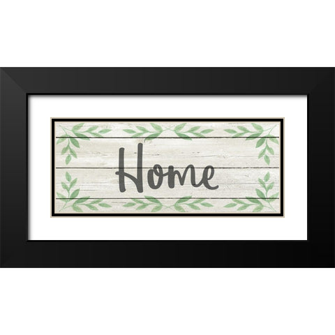 Home Black Modern Wood Framed Art Print with Double Matting by Kimberly, Allen