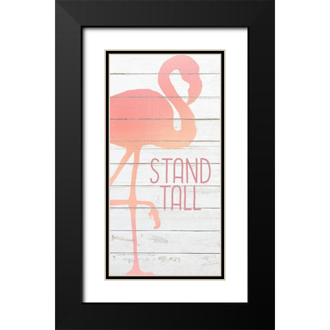 Stand Tall 1 Black Modern Wood Framed Art Print with Double Matting by Kimberly, Allen