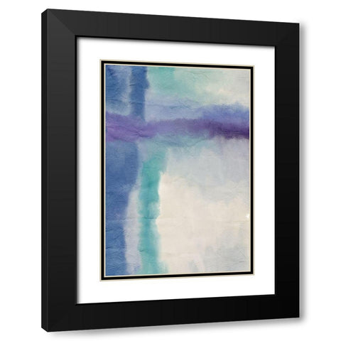 Jewel Cross Black Modern Wood Framed Art Print with Double Matting by Kimberly, Allen