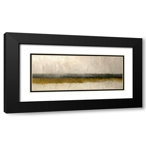 Horizon Black Modern Wood Framed Art Print with Double Matting by Kimberly, Allen