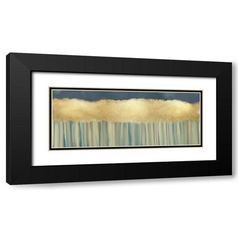 Forest Gold Black Modern Wood Framed Art Print with Double Matting by Kimberly, Allen