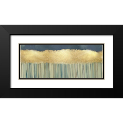Forest Gold Black Modern Wood Framed Art Print with Double Matting by Kimberly, Allen