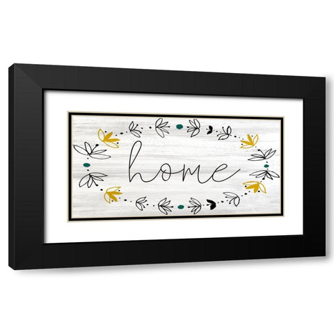 Wildflower Jar 10 Black Modern Wood Framed Art Print with Double Matting by Kimberly, Allen