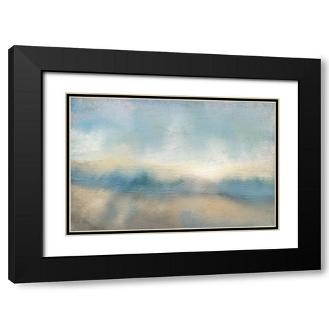 Blue Skies Black Modern Wood Framed Art Print with Double Matting by Kimberly, Allen