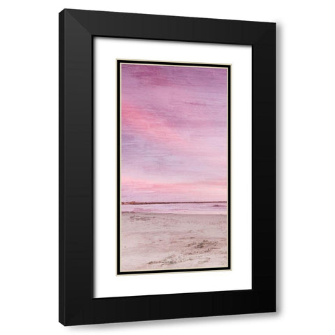 Beach Daze 2 Black Modern Wood Framed Art Print with Double Matting by Kimberly, Allen