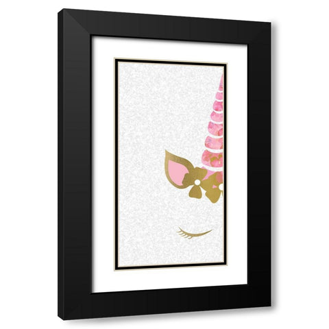 Believe 5 Black Modern Wood Framed Art Print with Double Matting by Kimberly, Allen