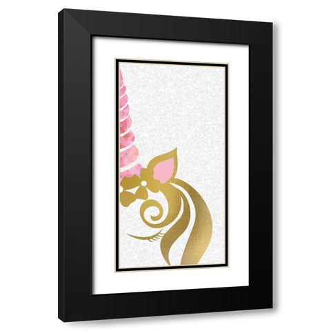 Believe 6 Black Modern Wood Framed Art Print with Double Matting by Kimberly, Allen