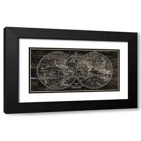 The World No. 1 Black Modern Wood Framed Art Print with Double Matting by Kimberly, Allen