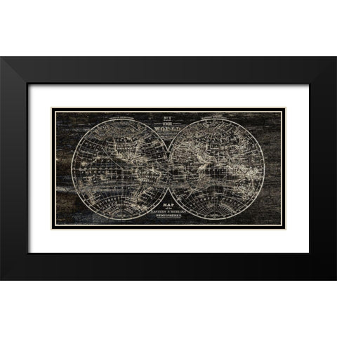 The World No. 1 Black Modern Wood Framed Art Print with Double Matting by Kimberly, Allen