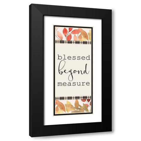 Colors of Fall 14 Black Modern Wood Framed Art Print with Double Matting by Kimberly, Allen