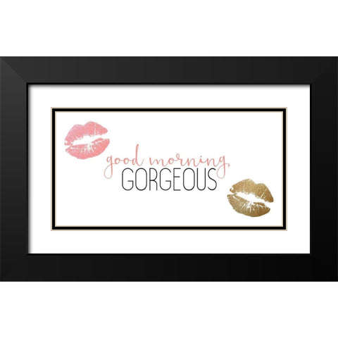 But First 2 Black Modern Wood Framed Art Print with Double Matting by Kimberly, Allen