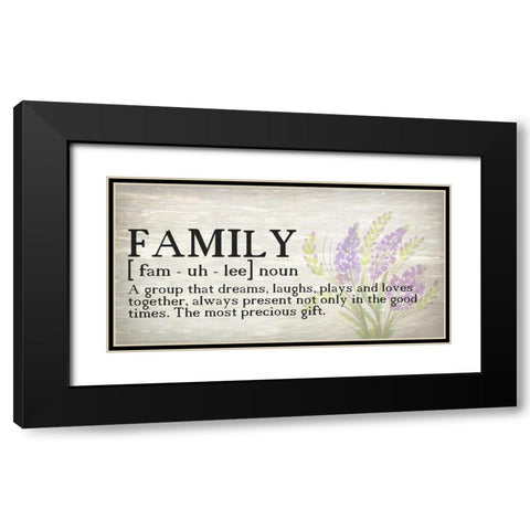 A Group That Dreams Black Modern Wood Framed Art Print with Double Matting by Kimberly, Allen