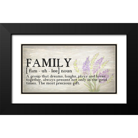 A Group That Dreams Black Modern Wood Framed Art Print with Double Matting by Kimberly, Allen