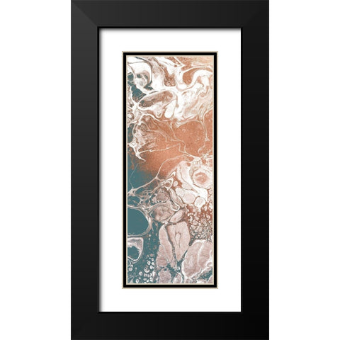 Bubble 2 Black Modern Wood Framed Art Print with Double Matting by Kimberly, Allen