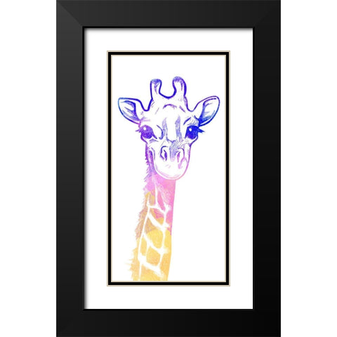 Little One 2 Black Modern Wood Framed Art Print with Double Matting by Kimberly, Allen