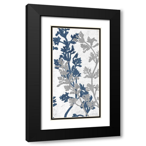 Branches 4 Black Modern Wood Framed Art Print with Double Matting by Kimberly, Allen