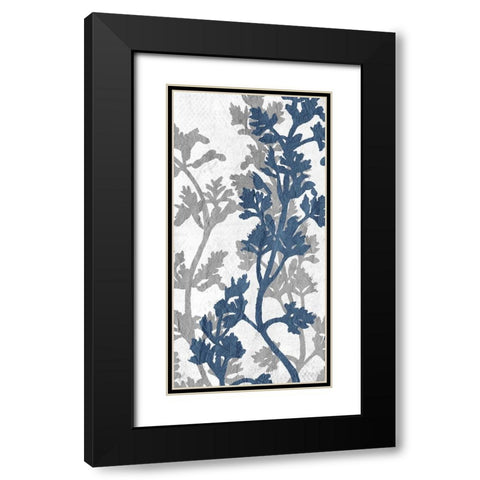 Branches 5 Black Modern Wood Framed Art Print with Double Matting by Kimberly, Allen