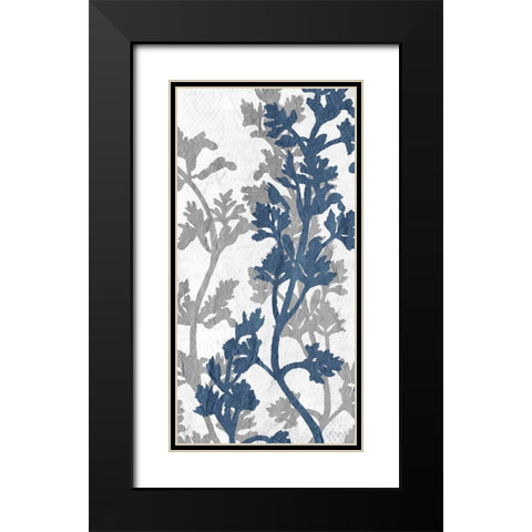 Branches 5 Black Modern Wood Framed Art Print with Double Matting by Kimberly, Allen