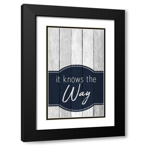 Your Soul 2 Black Modern Wood Framed Art Print with Double Matting by Kimberly, Allen