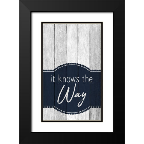 Your Soul 2 Black Modern Wood Framed Art Print with Double Matting by Kimberly, Allen