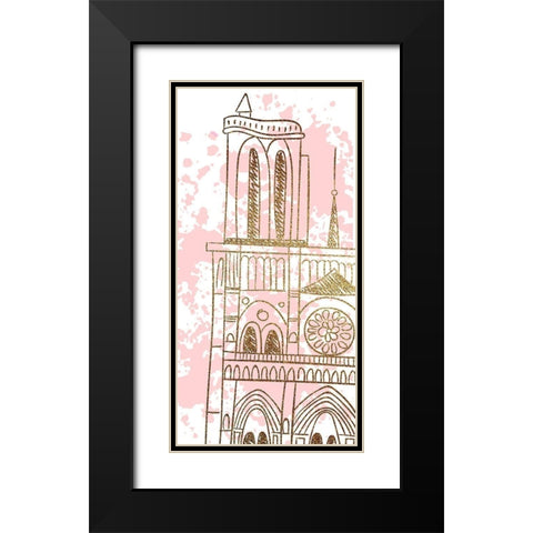 Mon Amour 6 Black Modern Wood Framed Art Print with Double Matting by Allen, Kimberly