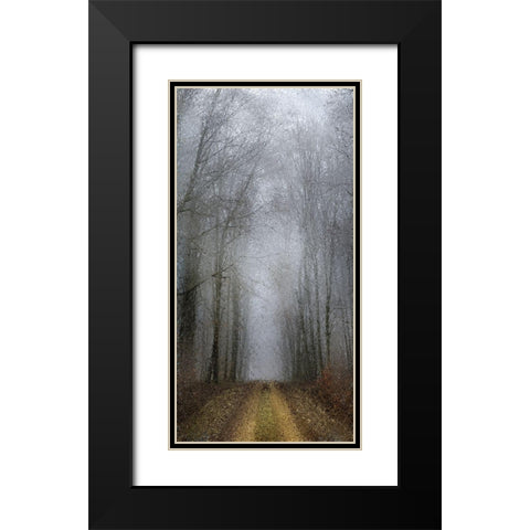 Road of Mysteries 1 Black Modern Wood Framed Art Print with Double Matting by Allen, Kimberly