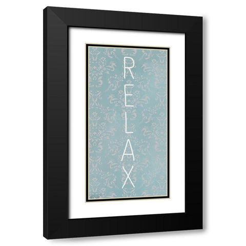 Le Bain 1 Black Modern Wood Framed Art Print with Double Matting by Allen, Kimberly