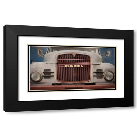 Diesel Black Modern Wood Framed Art Print with Double Matting by Allen, Kimberly