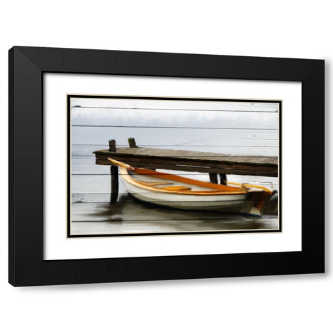 Docked Black Modern Wood Framed Art Print with Double Matting by Allen, Kimberly