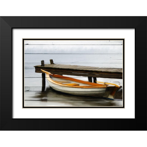 Docked Black Modern Wood Framed Art Print with Double Matting by Allen, Kimberly