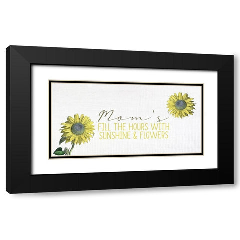 Moms Fill Black Modern Wood Framed Art Print with Double Matting by Allen, Kimberly