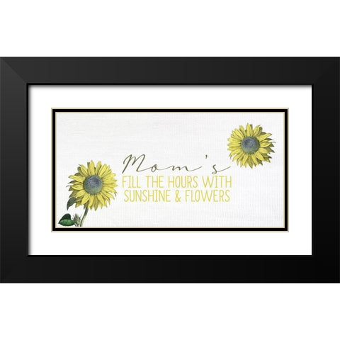 Moms Fill Black Modern Wood Framed Art Print with Double Matting by Allen, Kimberly