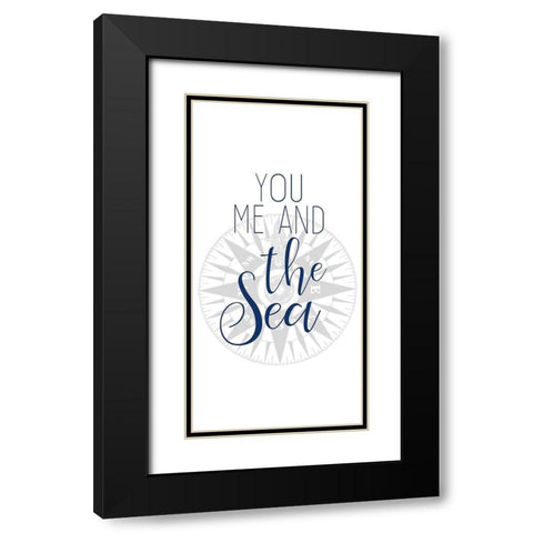 Adventures at Sea 3 Black Modern Wood Framed Art Print with Double Matting by Allen, Kimberly