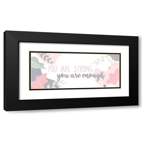 Affirmations 3 Black Modern Wood Framed Art Print with Double Matting by Allen, Kimberly