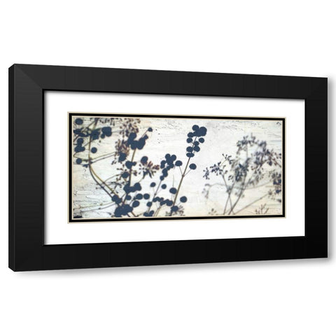 Dried Flowers Black Modern Wood Framed Art Print with Double Matting by Allen, Kimberly