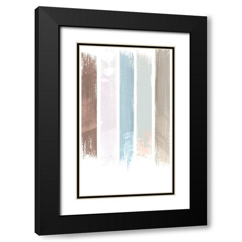 Streams 2 Black Modern Wood Framed Art Print with Double Matting by Allen, Kimberly