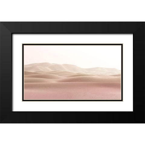 Desert Sands Black Modern Wood Framed Art Print with Double Matting by Allen, Kimberly